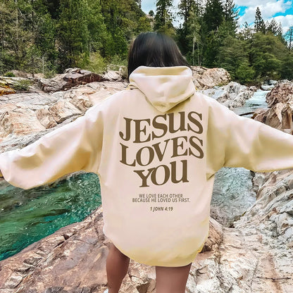 'Jesus Loves You' Hoodie