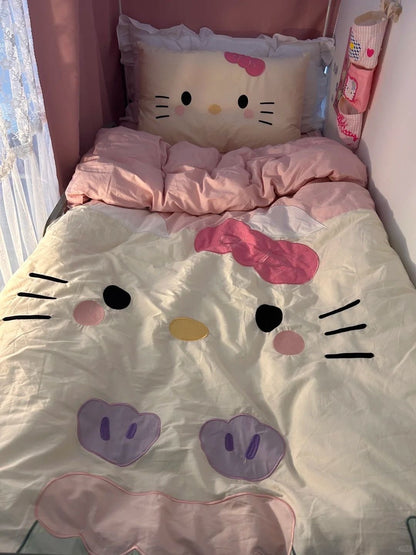 Mermaid Hello Kitty Bedding Set