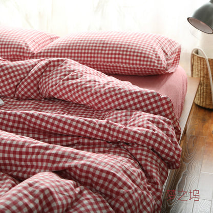Classic Plaid Bedding Set