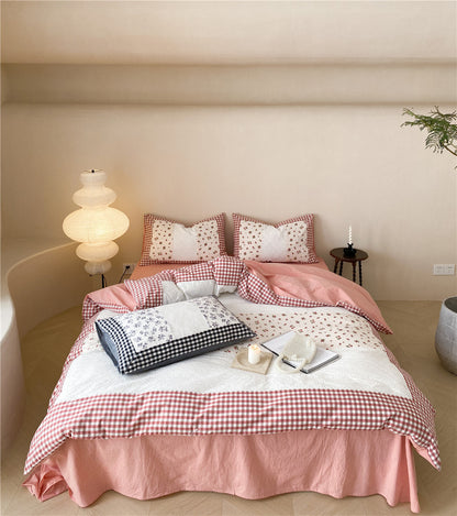 Belle Vintage Lace Bedding Set