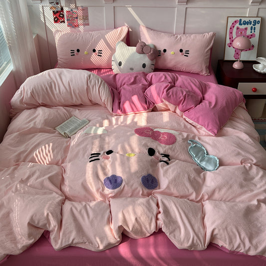 Mermaid Hello Kitty Bedding Set