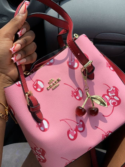 CCH Pink Cherry Tote Bag