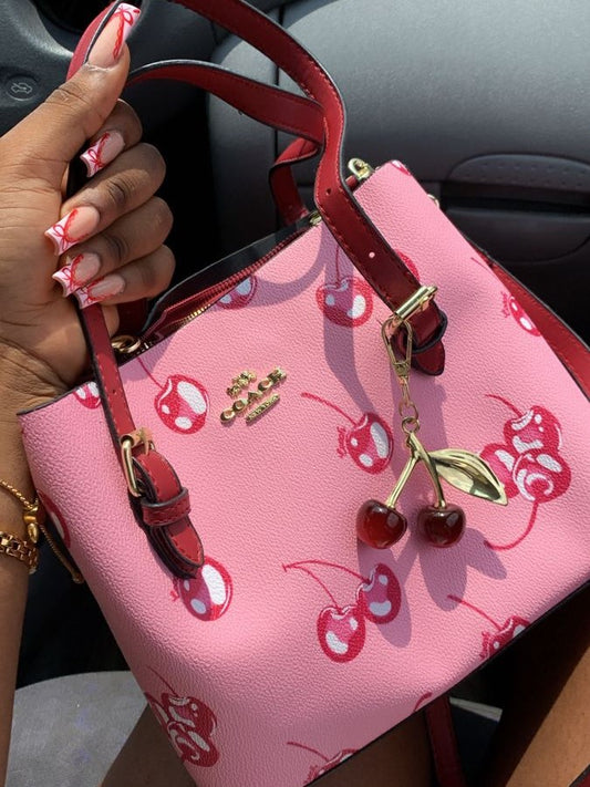 CCH Pink Cherry Tote Bag