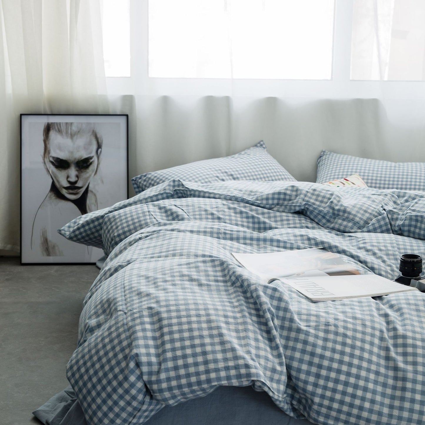 Classic Plaid Bedding Set