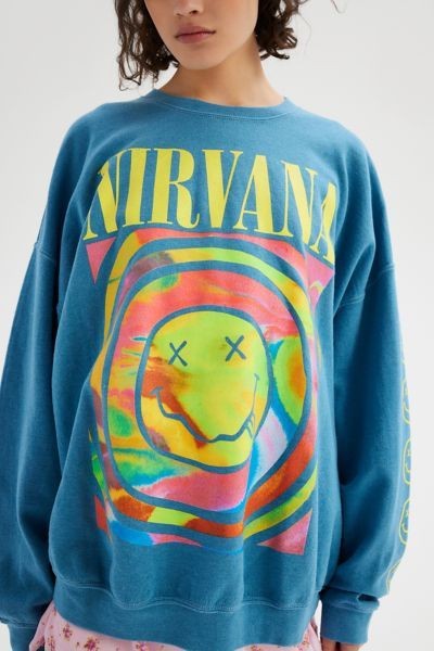 Sweat-shirt Nirvana Smiley