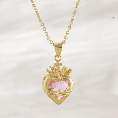 Sacred Heart Of Mercy Necklace