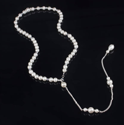 Pearl Backdrop Necklace