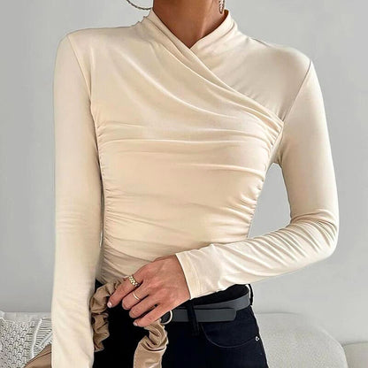 Celia Cross Neck Top