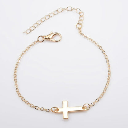 Ever Faithful Cross Bracelet