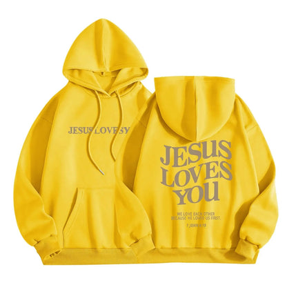 'Jesus Loves You' Hoodie