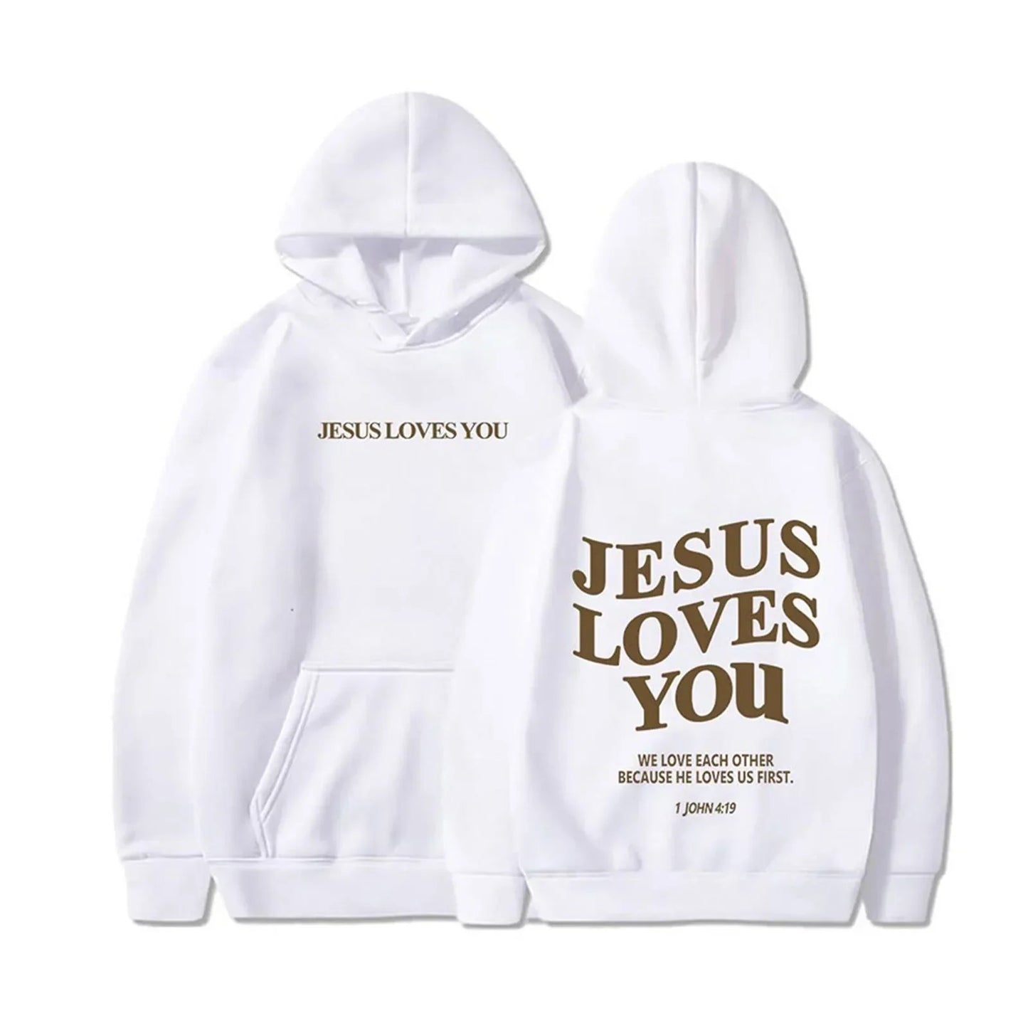 'Jesus Loves You' Hoodie