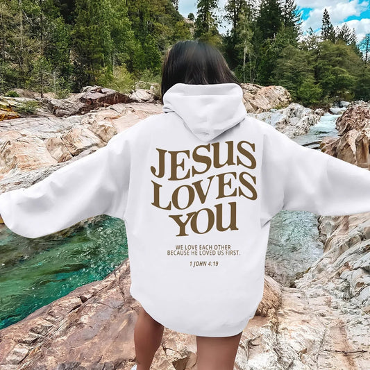 'Jesus Loves You' Hoodie