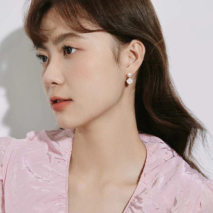 Pearl Seashell Studs Earring
