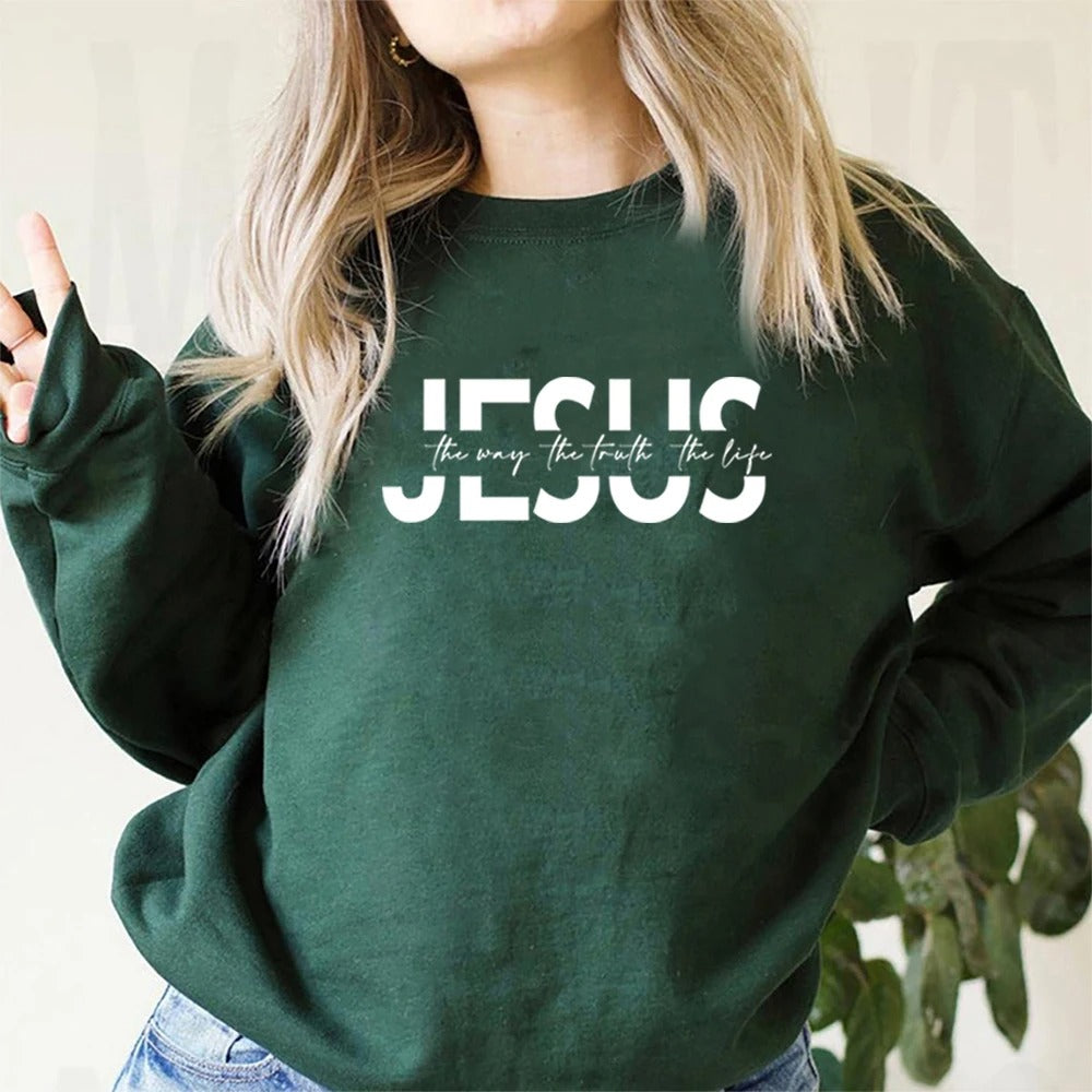 "Jesus The Way The Truth The Life" Sweatshirt