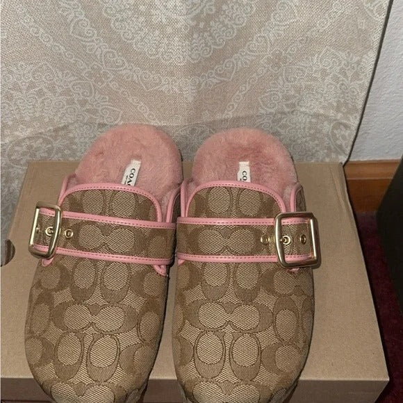 CCH Canvas Fleece Jacquard Clogs