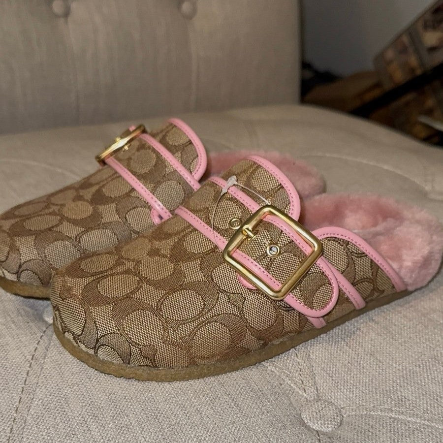 CCH Canvas Fleece Jacquard Clogs