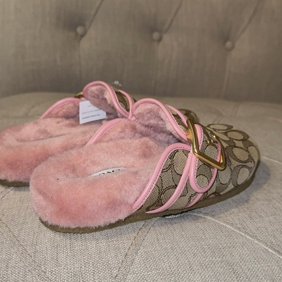 CCH Canvas Fleece Jacquard Clogs