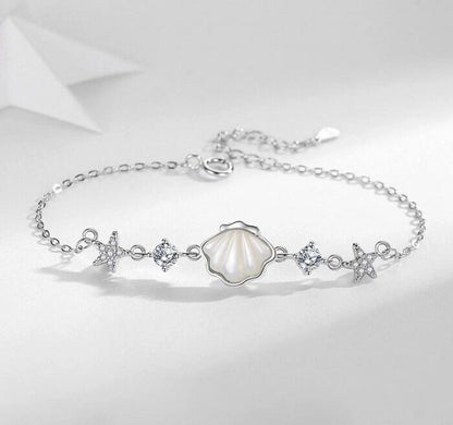 Coastal Scallop Shell Bracelet