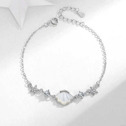 Coastal Scallop Shell Bracelet