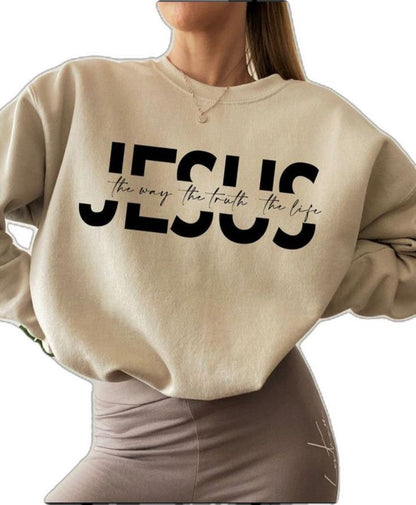 "Jesus The Way The Truth The Life" Sweatshirt