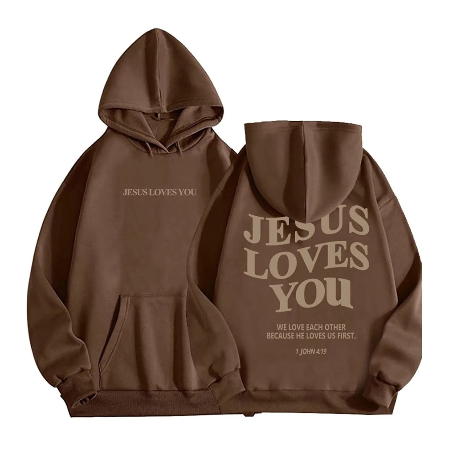 'Jesus Loves You' Hoodie