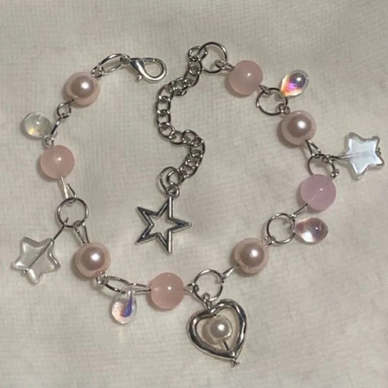 Bracelet Perles et Étoiles