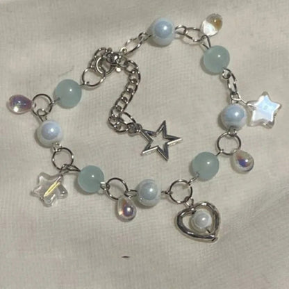 Bracelet Perles et Étoiles