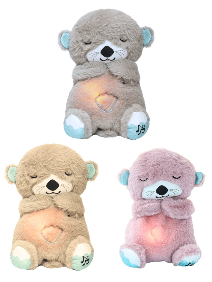 Peluches respiratoires de loutre