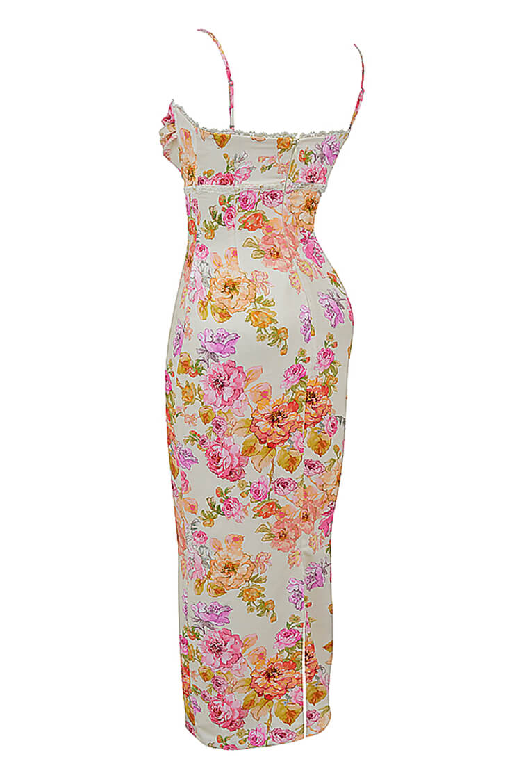 Josefina Ivory Floral Maxi Dress