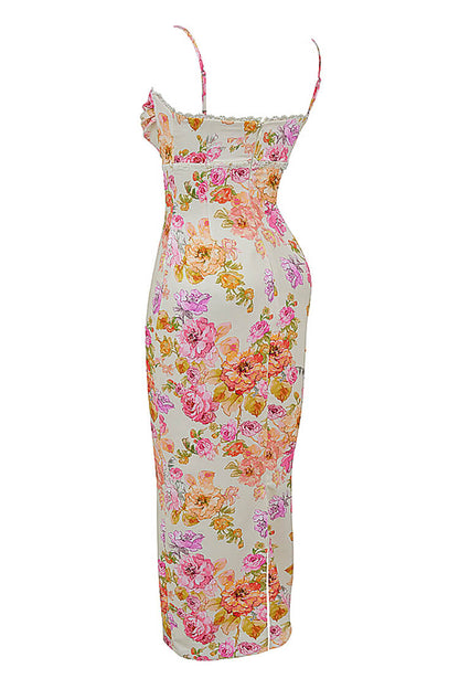 Josefina Ivory Floral Maxi Dress